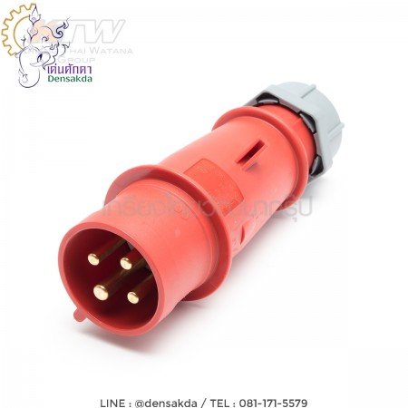 รูปตัวอย่าง IP44 ปลั๊กตัวผู้AM-TOP 3P+E 400/32A(264)