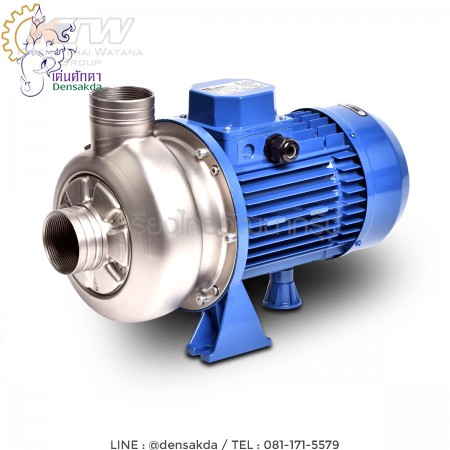รูปตัวอย่าง (E061-0890) Ebara DWO150 ปั๊มแสตนเลสใบพัดเปิด(1.5HP 3สาย)