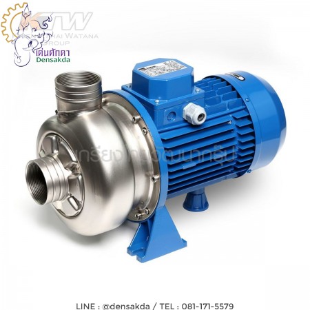 รูปตัวอย่าง (E061-0910) Ebara DWO200 ปั๊มแสตนเลสใบพัดเปิด(2HP 3สาย)