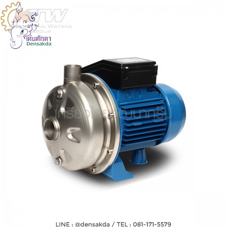 รูปตัวอย่าง (E061-2140) CDXM-120/12 ปั๊ม SS304 ใบพัดเดี่ยว 2 สาย