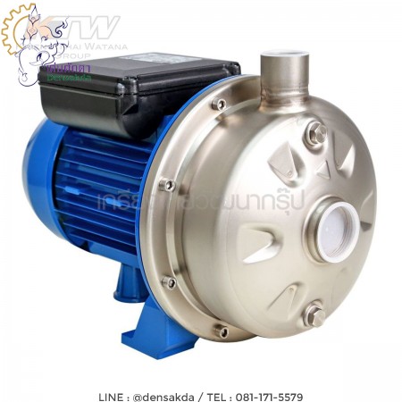 รูปตัวอย่าง (E061-2120) Ebara CDXM-90/10 ปั๊ม SS304 ใบพัดเดี่ยว 2 สาย
