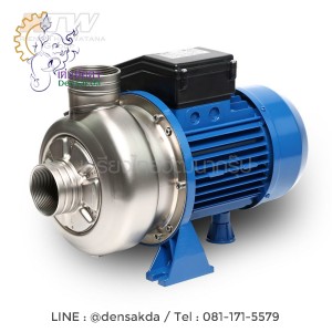 (E061-0900) Ebara DWO150M ปั๊มแสตนเลสใบพัดเปิด(1.5HP 2สาย)