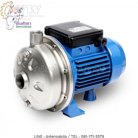 รูปตัวอย่าง (E061-2130) Ebara CDXM-120/07 ปั๊ม SS304 ใบพัดเดี่ยว 2 สาย
