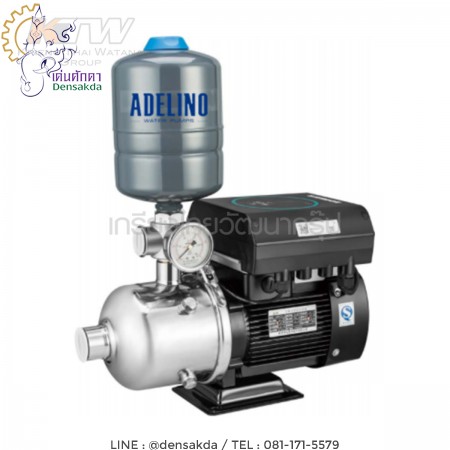 รูปตัวอย่าง (A171-BWE2-6) Adelino BWE2-6 ปั๊มน้ำอินเวอร์เตอร์ 0.75KW 1HP