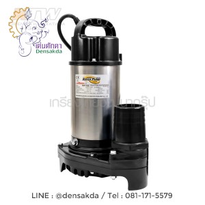 (M151-1940) Mitsubishi SSP-755S ปั๊มแช่แสตนเลส 3"(1 HP) 2 สาย