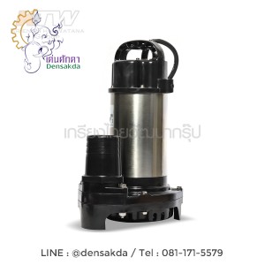 (M151-1945) Mitsubishi SSP-755T ปั๊มแช่แสตนเลส 3"(1 HP) 3 สาย (M151-1945) Mitsubishi SSP-755T ปั๊มแช่แสตนเลส 3"(1 HP) 3 สาย