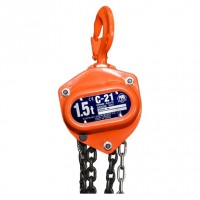 รอกโซ่ 1.5 ตัน ELEPHANT รุ่น C-21-1.5 ระยะยกได้ 2.5 เมตร แบบโซ่ 1 ทบ