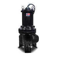 หมวดปั๊มน้ำแบบจุ่ม - (S281-FO332) Showfou F0-332 ปั๊มแช่ดูดน้ำบ่อบำบัด