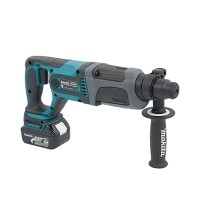 หมวดเครื่องมือไฟฟ้าไร้สาย อุปกรณ์เจาะกระแทก สกัด - DHR-241RFE สว่านโรตารี 20MM 18V*3.0AH